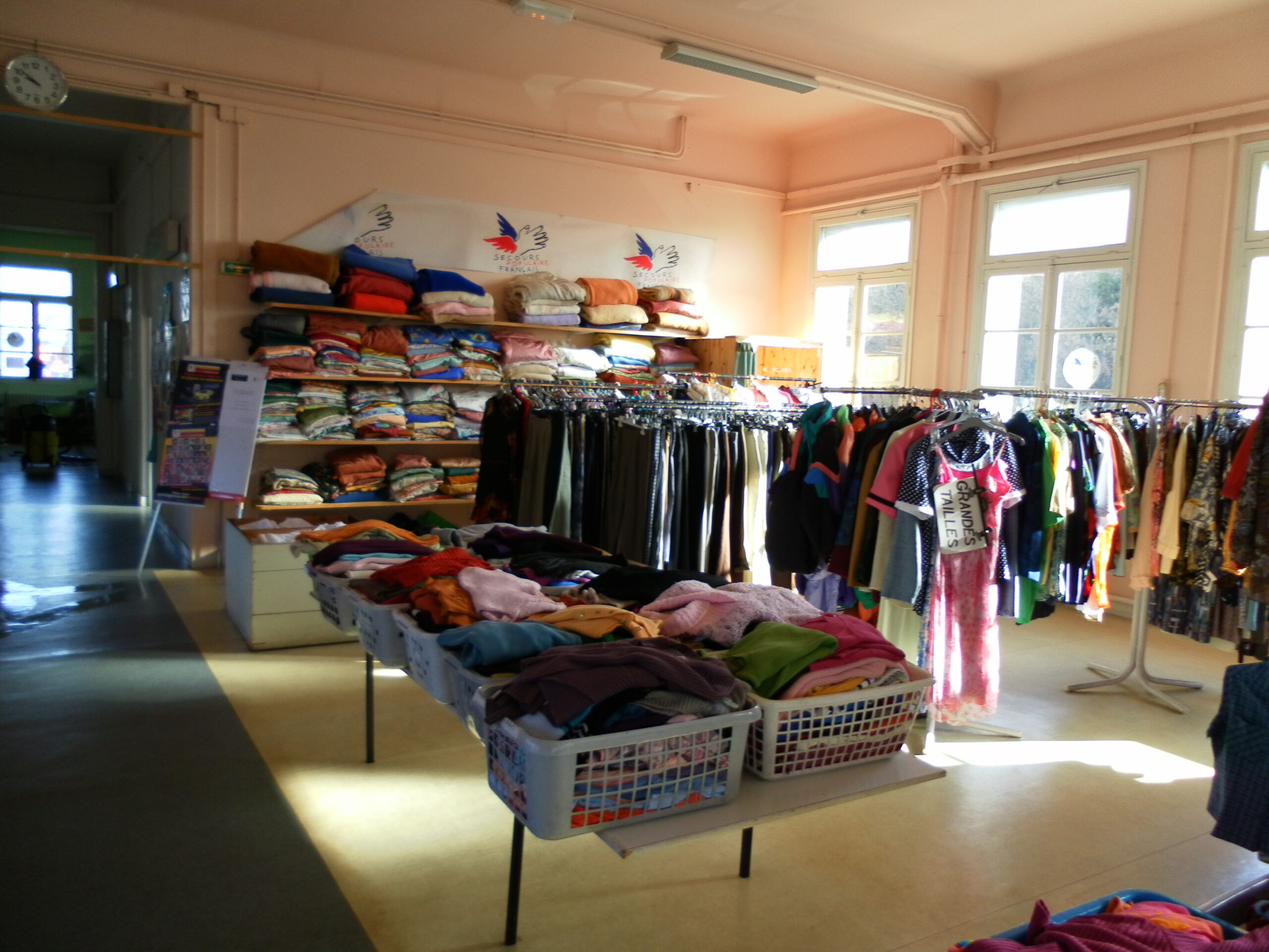 Participez à l'animation de notre boutique solidaire